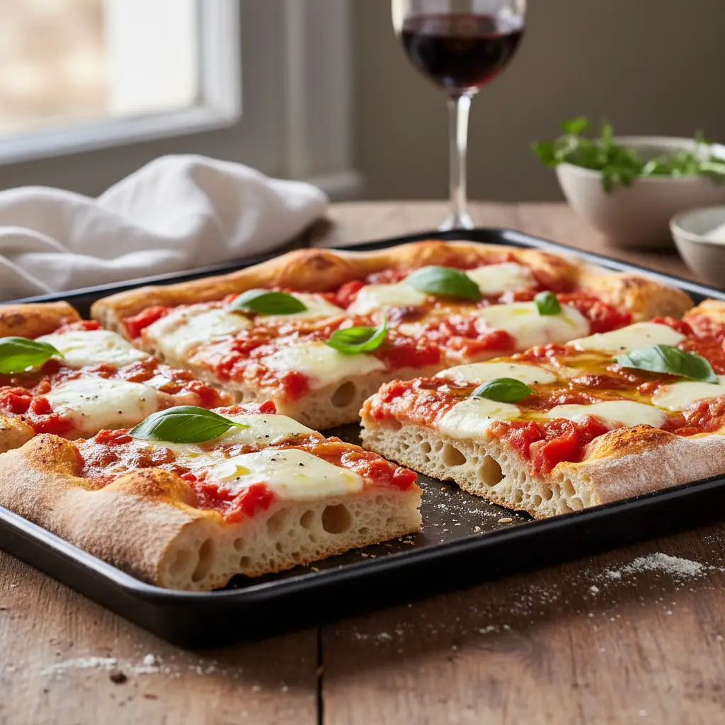 Pizza in teglia