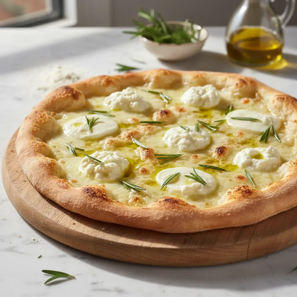 Pizza bianca