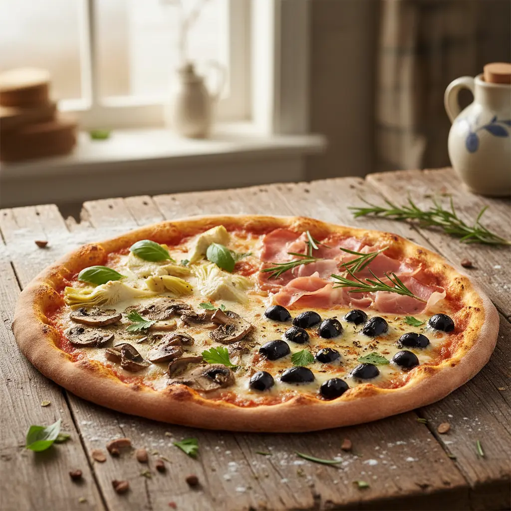 Pizza quattro stagioni