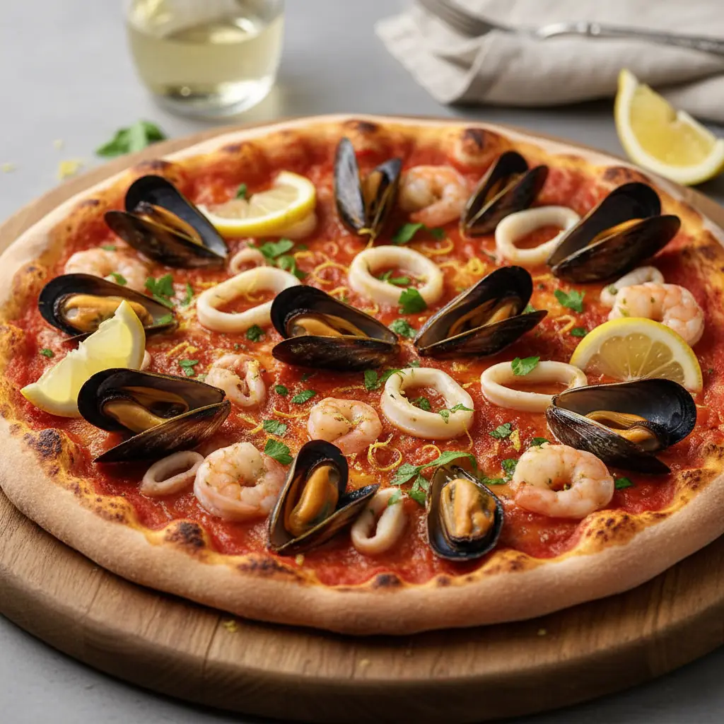 Pizza frutti di mare