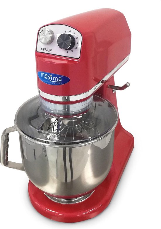Planeetmenger - 7 L - Tot 2 Kg Deeg - Raspberry Rood