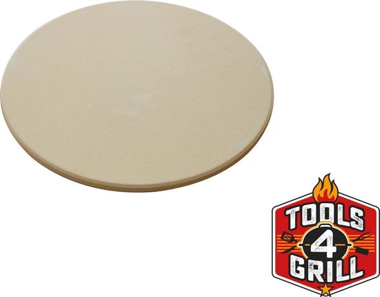 Tools4grill pizzasteen XL 36 CM 1,2CM dik