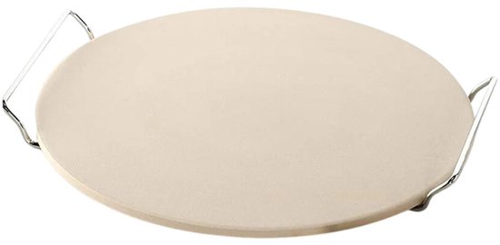 BBQBuddies Pizzasteen - Barbecue Pizzasteen - Pizzasteen voor de Barbecue - Pizzasteen 38CM