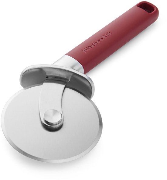 Pizzawiel/Pizzasnijder, 23,5 cm, Kunststof/RVS, Rood - KitchenAid