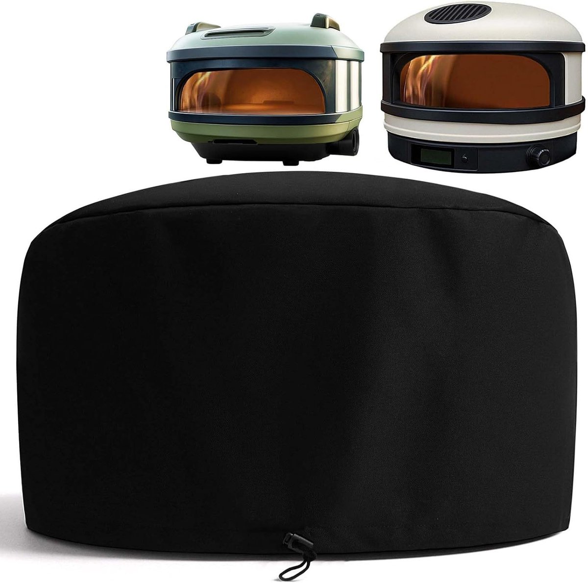 Outdoor waterdichte pizza oven set, wind- en regenbestendig en UV-bestand, 53 * 63 * 34cm