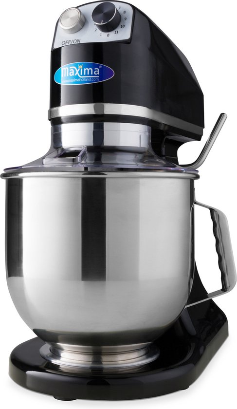 Planeetmenger - 7 L - Tot 2 Kg Deeg - Zwart