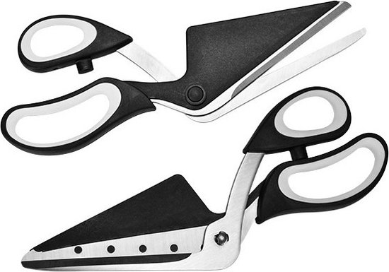 Pizzasnijder - RVS - pizzaschaar - 27 cm - pizza snijden
