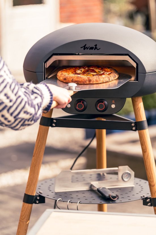 Pizzaoven Elektrisch voor Tuin en Terras staand- en tafelmodel Wooh Fira