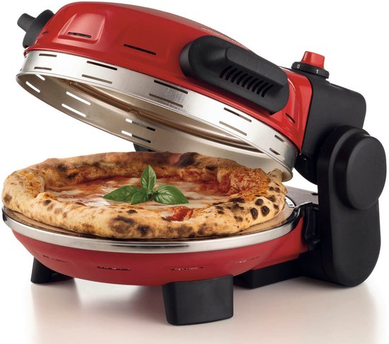 Ariete 0934/00 - Pizzeria Gourmet - pizzaoven - tot 400°C - Baktijd 3 minuten - voor calzone, focaccia of pizza - incl spatels