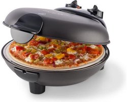 Trebs 99910 - Pizza oven met boven- en/of onder warmte - antraciet