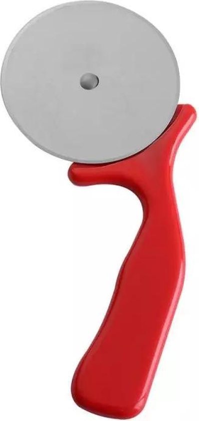 Pizzames- pizza cutter mes- Pizzasnijder- Deegsnijder- Pizza roller