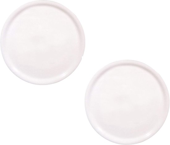 Pizza Bord - Dienbord Plaat - Serveren van Pizza - Oven Vaatwasser Magnetronbestendig - Ø31cm - Wit