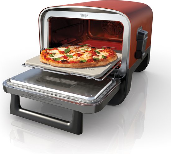 Ninja Woodfire 8-in-1 Elektrische Buitenoven, Pizzaoven en BBQ-rookoven - OO101EU