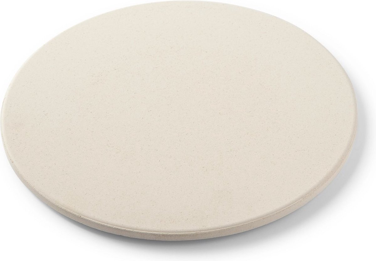 YAKINIKU Pizzasteen - XLARGE - 22 inch - Diameter 42 cm - Keramiek - Pizzasteen Kamado - Krokante Pizzabodem - BBQ Accessoire