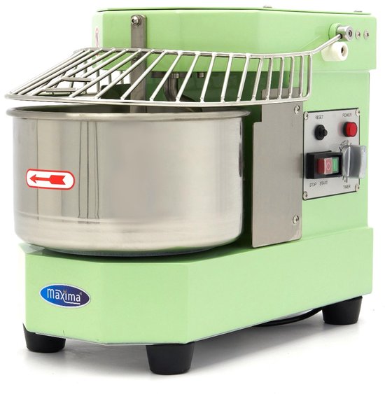 Spiraalkneder - 8 L - 4,5 Kg Deeg - Pastel Groen