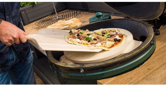 "Pizzasteen voor Big Green Egg BBQ XL (Diameter 21"" / 53cm)"