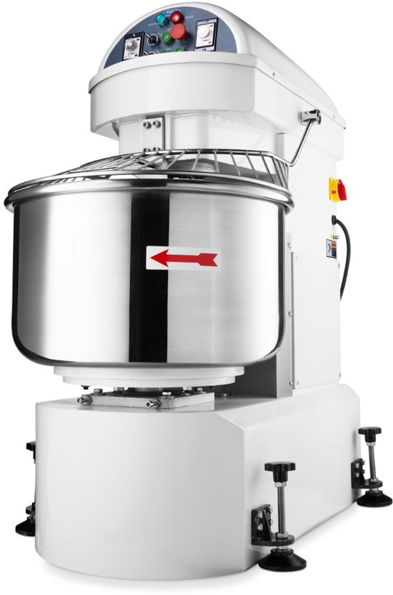 Spiraalkneder - 100 L - 64 Kg Deeg - 2 Snelheden - 400V