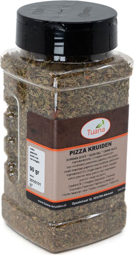 Tuana Kruiden - Pizza Kruiden - Strooibus 70 Gram - Tuanashop - MP-P-0030