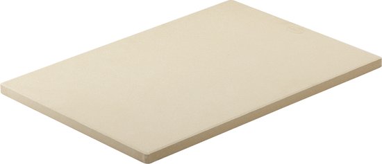Rösle Barbecue - BBQ Accessoire Pizzasteen Rechthoek - Klei - Crème -