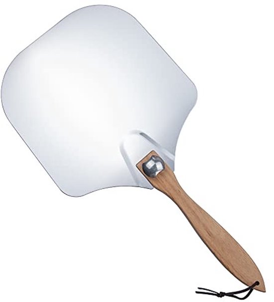 Solidchoice - Pizza Peel Paddle - Aluminium Pizza Schep - Professionele Kwaliteit - 12"x14" - Hittebestendig en Duurzaam - Perfect voor Thuisgebruik -...