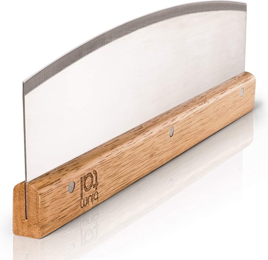 Blumtal professionele pizzasnijder - scherp hakmes, pizzames voor elke pizza, lemmet 32cm