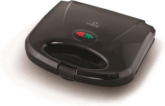 Titanum Tosti IJzer Pizzaiola - met rechthoekig platen - 700W