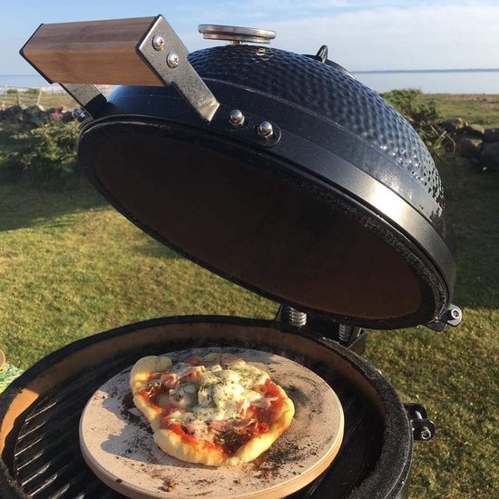 Hoge Temperatuur Pizza Steen voor Kamado BBQ - 29,5 cm
