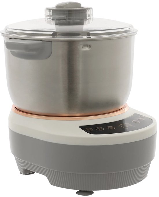 JAQZY Deegmachine - Keukenmachine - Met Gistingsfunctie - 7L - Instelbare Kneedtijd - Constante Temperatuur van 45°C - 250W