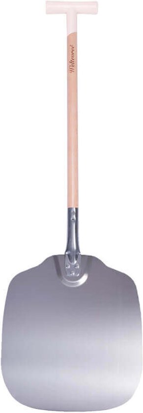 Weltevree | Pizza Schep | BBQ Accessoires, Pizzaschep Buitenoven | Accessoire Buitenoven Barbecue | Aluminium | Beukenhout
