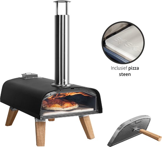 Boska Pizza Oven Pro Pellet - Pizzaovens - Pizza oven buiten - Voor pizza en brood - Inclusief pizzasteen