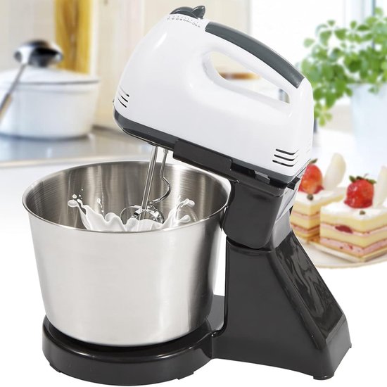 ZRSS® Deegmachine 100 W - Kneedmachine - Deegmixer - Keukenmachine - Keukenmixer - 7 Snelheden