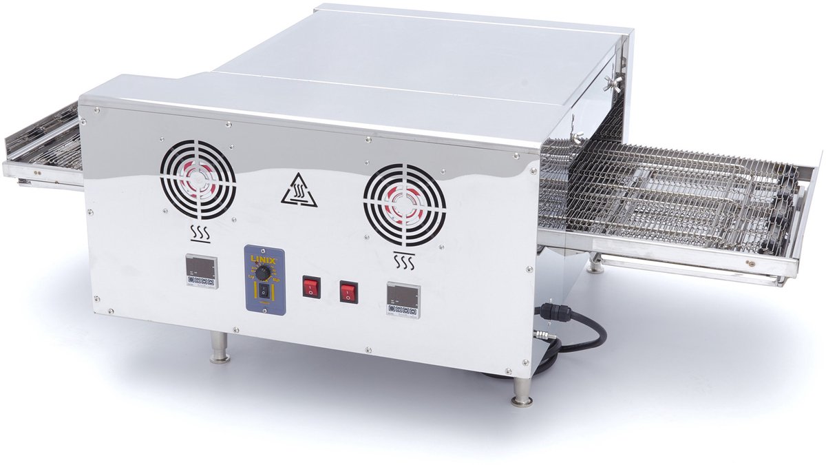 Pizza Oven met Transportband - 2 Pizza's Ø 20 cm - 30 Pizza's/U