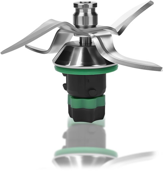 Vervangend Mes RVS Geschikt voor Thermomix TM7, TM6 & TM5 van MMOBIEL – Vervangend Mixmes voor Soepen, Smoothies, Deeg & Meer – Gelijkmatige Resultaten – Voor Thermomix Keukenmachines