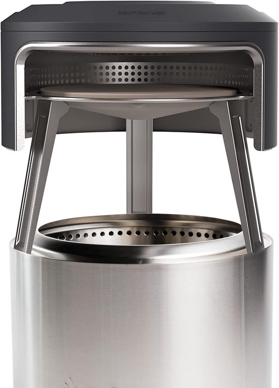 Pizza Oven Accessoire voor Houtgestookte Fire Pit - Ideaal voor Ambachtelijke Pizza's en Marshmallows