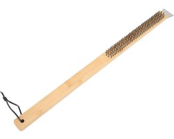 Pizzaoven Borstel - Grill Schraper - Grill Reinigen - Met Ingebouwde Schraper - 57 cm Lengte - Niet gespecificeerd
