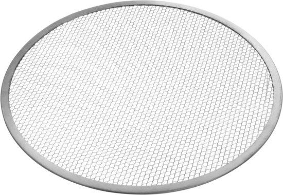 HENDI Pizzaplaat – Gaasbodem – Gelijkmatig Bakken – Aluminium – Ø250mm