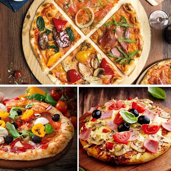 MK Stoer - Pizza Peel Paddle - Aluminium - Opvouwbaar handvat - Metaal - Hout - Lifter - Pizza Schep - Geschikt voor Pizza's - Zilver - Kok Pizza's als een Professional.