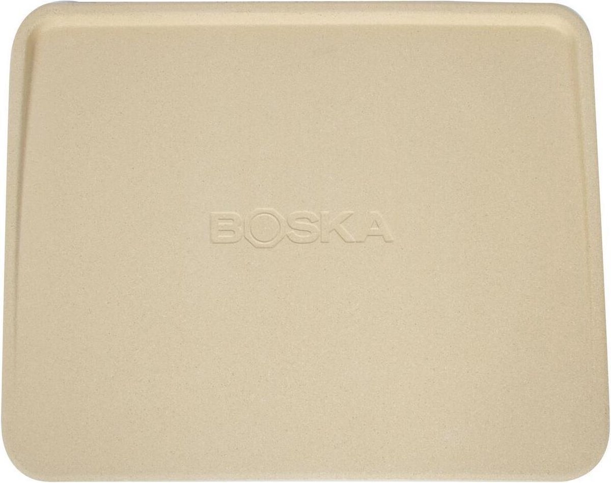 Boska Pizzasteen Deluxe Rechthoek - Voor de oven & Barbecue - Knapperige pizza's - 40x32 cm - BBQ Accessoires