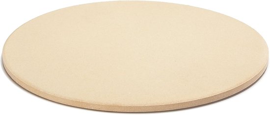 Ronde Pizzasteen van Natuursteen voor Oven en BBQ - 33 cm