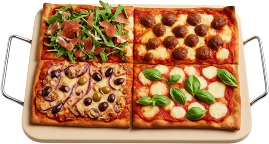 Cookinglife Pizzasteen Italian 30 x 38 cm