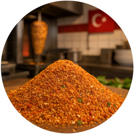 De Kruidenbaron - Turkse Pizza kruiden of Lahmacun baharati - strooibus 300 gram
