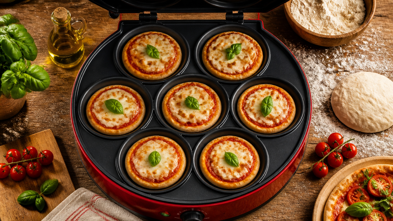 Hoe lang moet een pizza in een pizzarette?