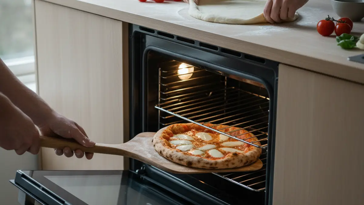 Overzicht van de verschillende richels in een oven voor pizza