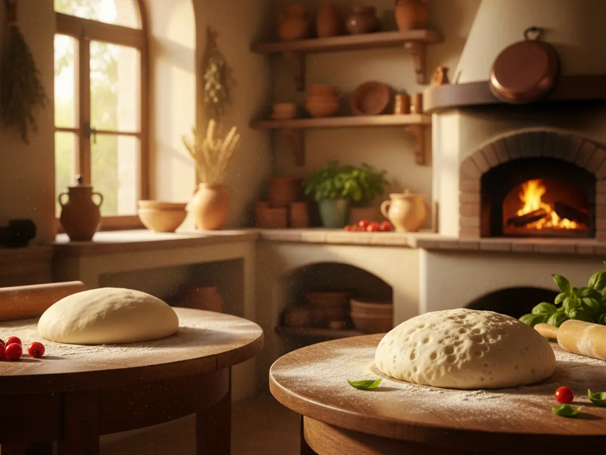 Hoe lang pizzadeeg rijzen: 24 of 48 uur?