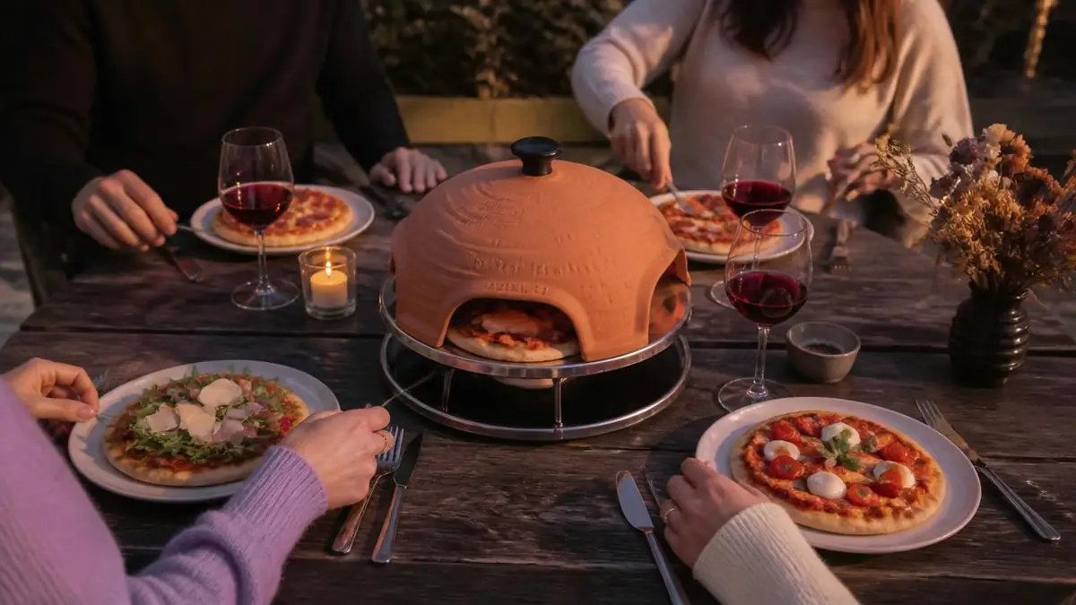 Pizzarette voor 4 personen