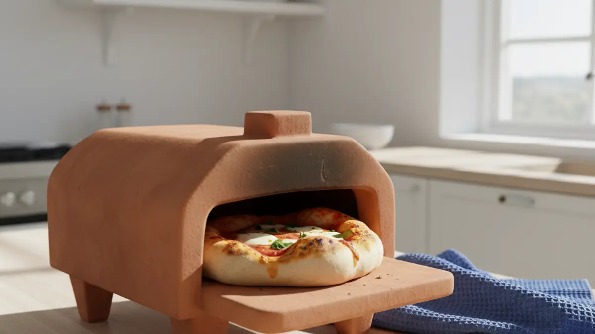 Afkoelen en reinigen van een pizzarette